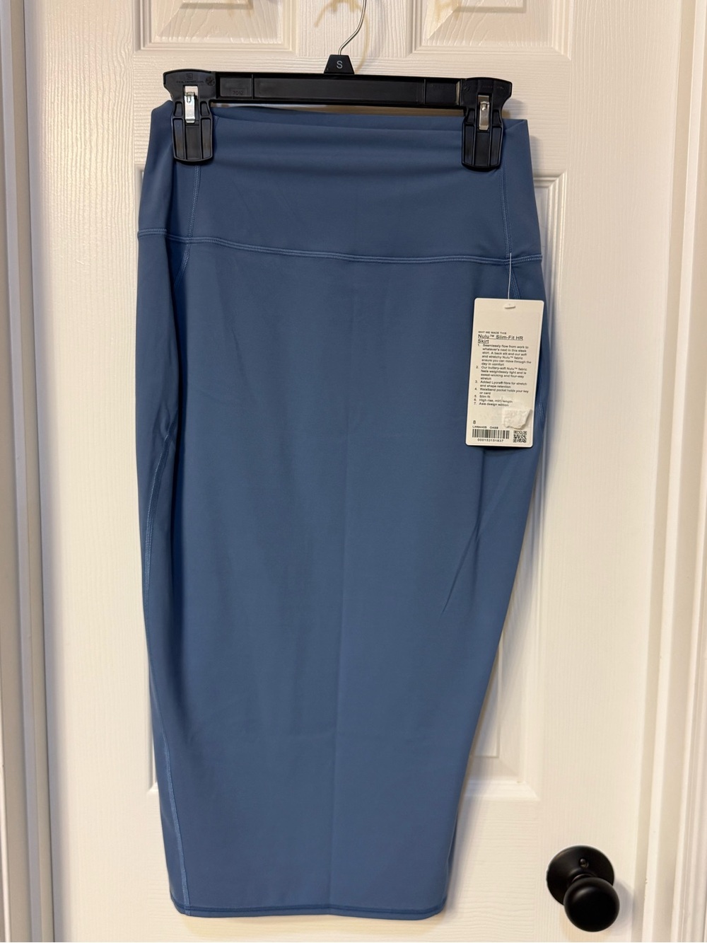 NWT Lululemon Nulu Slim Fit High Rise Midi Skirt